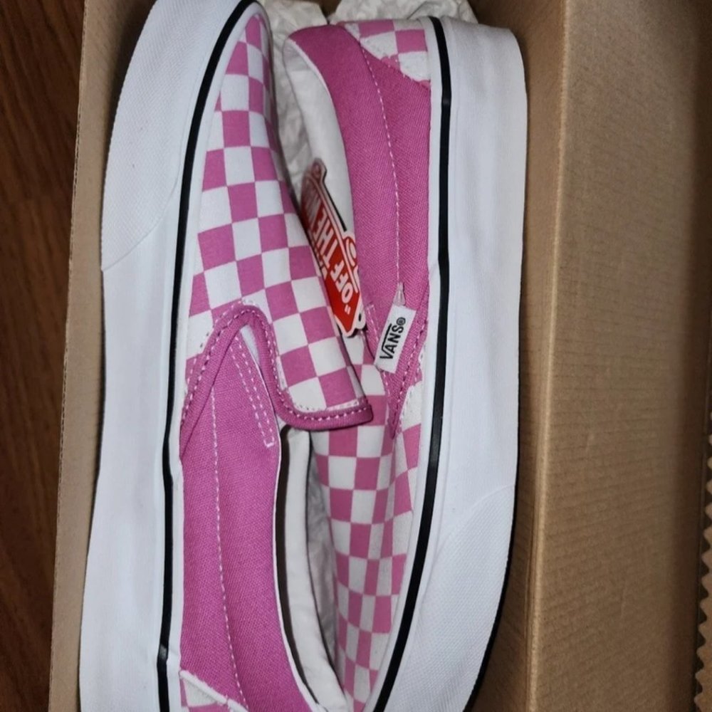 Checkered vans